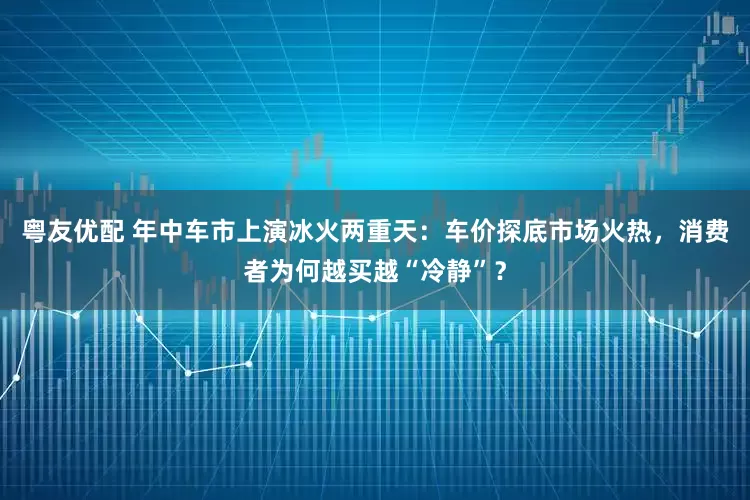 粤友优配 年中车市上演冰火两重天：车价探底市场火热，消费者为何越买越“冷静”？