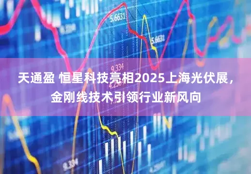 天通盈 恒星科技亮相2025上海光伏展，金刚线技术引领行业新风向