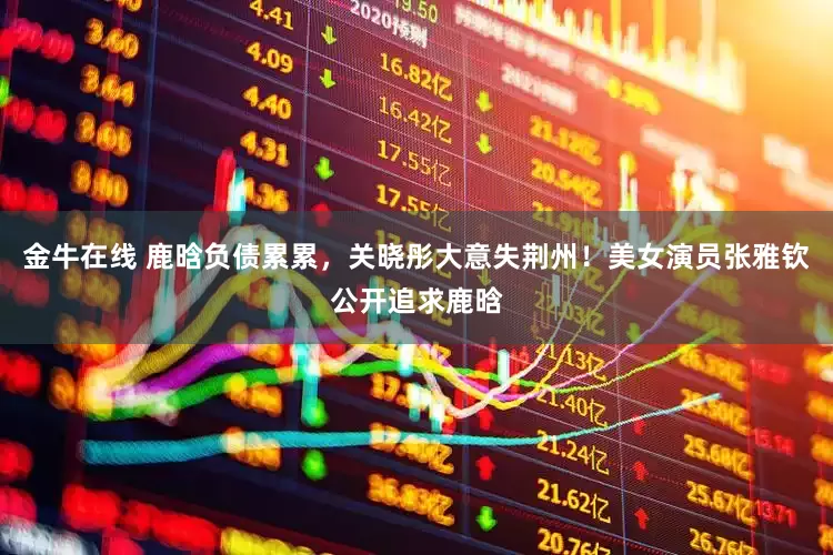 金牛在线 鹿晗负债累累，关晓彤大意失荆州！美女演员张雅钦公开追求鹿晗